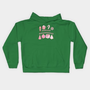 Merry Christmas - A Pink Christmas Kids Hoodie